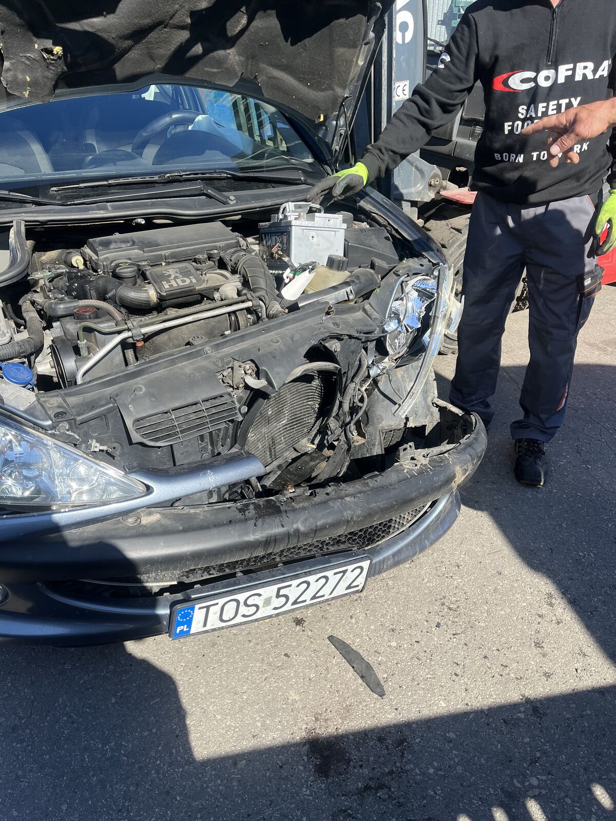 Laweta DL Auto Ratunek podczas akcji